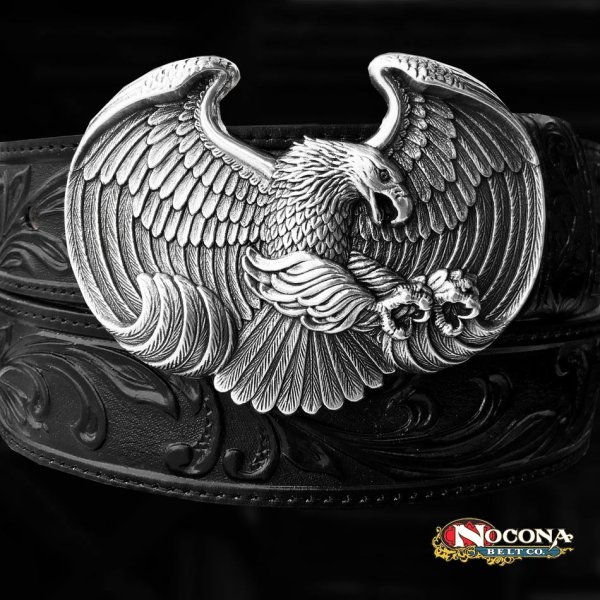 画像2: ノコナ ベルト バックル アメリカンイーグル/Nocona Belt Buckle Eagle