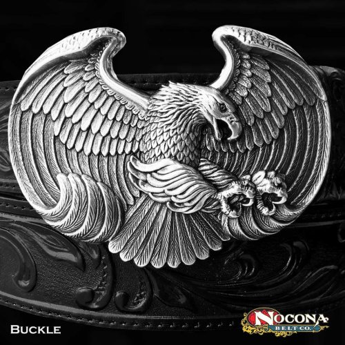 画像クリックで大きく確認できます　Click↓1: ノコナ ベルト バックル アメリカンイーグル/Nocona Belt Buckle Eagle