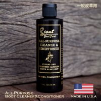 ブーツ クリーナー&コンディショナー エム&エフ ウエスタン スカウト製（一般皮革用 オールパーパス）/M&F Western Products Scout All-Purpose Boot Cleaner&Conditioner