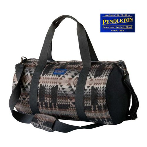 画像クリックで大きく確認できます　Click↓1: ペンドルトン ダッフルバッグ ブラックパゴサスプリングス/Pendleton Duffle Bag Black Pagosa Springs