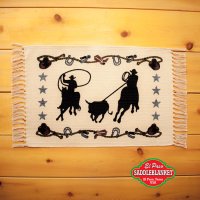エルパソサドルブランケット ウエスタンランチョンマット（ローパー）/Place Mat