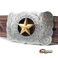 ノコナ ゴールドスター ウエスタン ベルト バックル/Nocona Western Belt Buckle