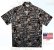 画像2: アロハシャツ ハワイアンシャツ トロピカル サンド アイランド M/Aloha Shirt(Brown/Black) (2)