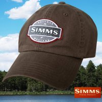 シムス 6パネル UPF50+ サンプロテクション キャップ（ブラウン）/Simms Cap(Dark Brown)