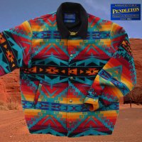 ペンドルトン ウール ウエスタン ジャケット（ターコイズ・レッド・イエロー）L/Pendleton Wool Western Jacket