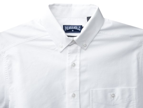 画像5: パンハンドルスリム オックスフォード シャツ（ホワイト・無地/長袖）/Panhandle Slim Oxford Cloth Shirt