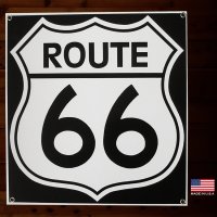 ルート66 メタルサイン/Route 66 Metal Sign