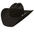 ブルハイド ウエスタン プレミアムウールフェルトハット（ブラック）58cm〜59cm/Bullhide Justin Moore Collection Wool Felt Hat Back Roads 6X