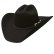 画像1: ブルハイド ウエスタン プレミアムウールフェルトハット（ブラック）58cm〜59cm/Bullhide Justin Moore Collection Wool Felt Hat Back Roads 6X (1)