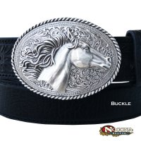 ノコナ ウエスタン ベルト バックル 馬 ホースヘッド（シルバー）/Nocona Belt Buckle Horse Head(Silver)