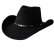 画像2: ブルハイド ウール カウボーイ ハット ワイルド ホース（ブラック）/Bullhide Cowboy Hat Wild Horse(Black)  (2)