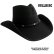 画像1: ブルハイド ウール カウボーイ ハット ワイルド ホース（ブラック）/Bullhide Cowboy Hat Wild Horse(Black)  (1)