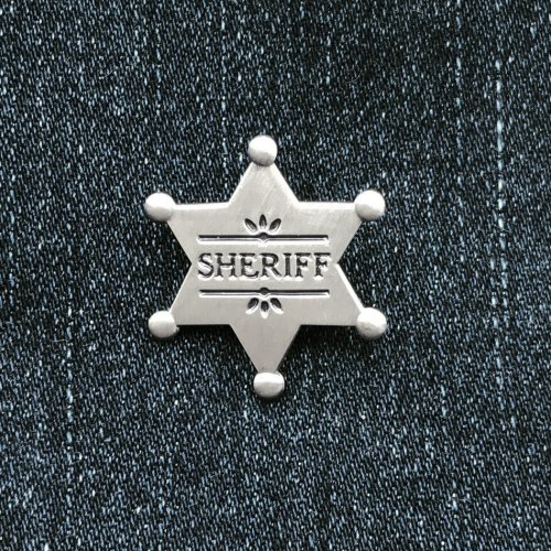 画像クリックで大きく確認できます　Click↓1: オールドウエスト ピンズ シェリフ /Pin SHERIFF
