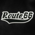 ワッペン ルート66 ブラック・シルバー/Patch Route 66