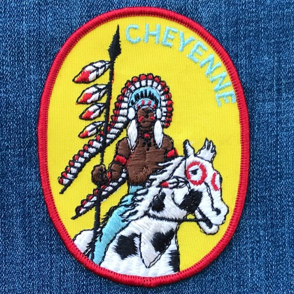 画像1: ワッペン インディアン シャイアン CHEYENNE /Patch