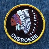 ワッペン インディアン チェロキー CHEROKEE/Patch 