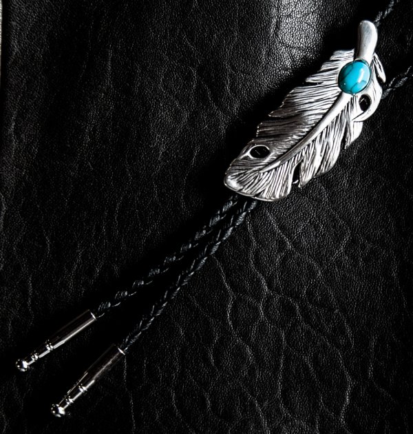 画像3: フェザー ボロタイ/Western Bolo Tie