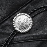 ウエスタン ボロタイ ロープエッジ&フローラル/Western Bolo Tie