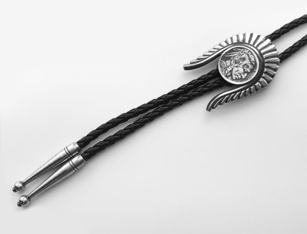 画像2: ボロタイ インディアン ウァーボンネット/Bolo Tie War Bonnet