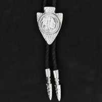 ウエスタン ボロタイ 5セントインディアン アローヘッドチップ/Western Bolo Tie 5cent Coin Arrowhead Tips