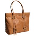 FRYE フリンジ トートバッグ（コニャック）/FRYE Tote bag(Cognac/Women)