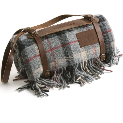 画像クリックで大きく確認できます　Click↓2: ペンドルトン モーターローブ グレーxブラック/Lands' End Home Motor Robe by Pendleton Grey/Black