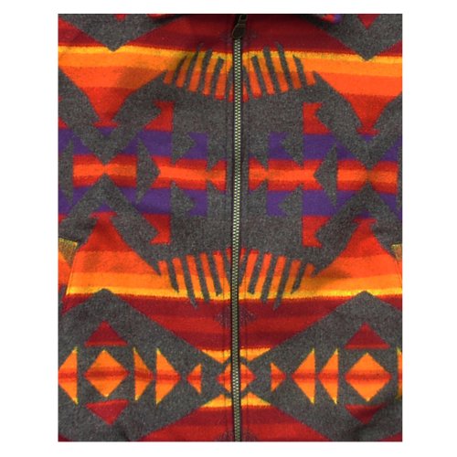 画像クリックで大きく確認できます　Click↓2: ペンドルトン ウール サンタフェ ジャケット/Pendleton Warm Springs Wool Santa Fe Jacket (Grey)