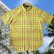 画像2: ラルフローレン 半袖 シャツ（レモンイエロー・ピーチ）ラージサイズ/Ralph Lauren Plaid Shortsleeve Shirt (2)