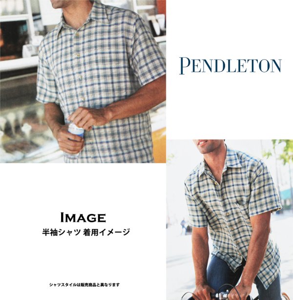 画像5: ペンドルトン 半袖 コットン シャツ（タン）大きいサイズ/Pendleton Shortsleeve Shirt(Tan)