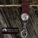 ファニー 50￠ケネディー 1964年 ループ キーホルダー（レッド）/Funny 50￠ KENNEDY Loop Key Holder(Red)