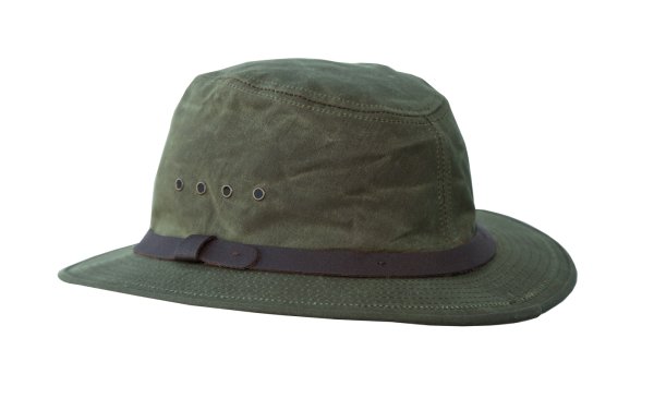 画像3: フィルソン ハット シェルタークロス パッカーハット オッターグリーン/Filson Shelter Cloth Packer Hat Otter Green