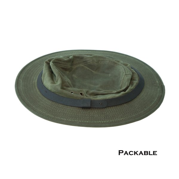 画像4: フィルソン ハット シェルタークロス パッカーハット オッターグリーン/Filson Shelter Cloth Packer Hat Otter Green
