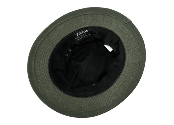 画像5: フィルソン ハット シェルタークロス パッカーハット オッターグリーン/Filson Shelter Cloth Packer Hat Otter Green