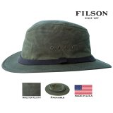 フィルソン ハット シェルタークロス パッカーハット オッターグリーン/Filson Shelter Cloth Packer Hat Otter Green
