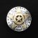 画像1: ファニー インディアン チーフ スター コンチョ/Funny 31mm Indian Chief Replica Star Concho (1)