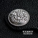 ファニー 31mm 925 スターリングシルバー ビクター コンチョ/Funny 31mm VICTOR Concho