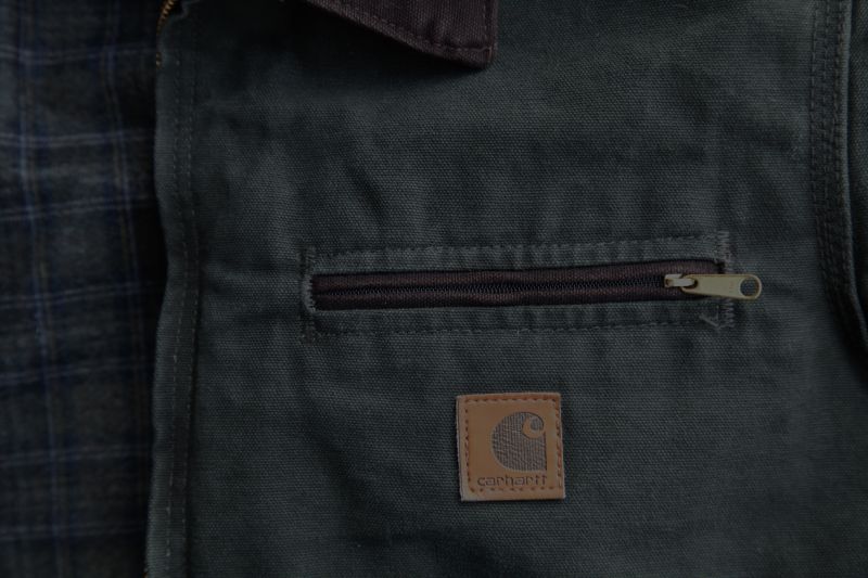 カーハートデトロイトジャケット（モスグリーン）/Carhartt Detroit Jacket アウターウェア