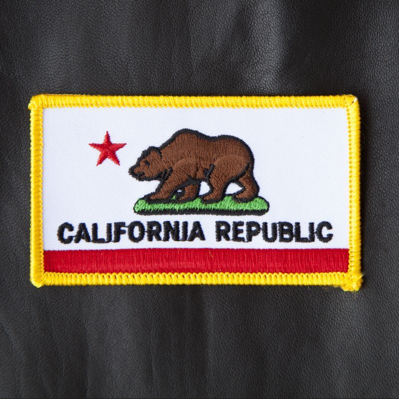 ワッペン カリフォルニア リパブリック Patch California Republic ピンバッジ ワッペン ステッカー マグネット