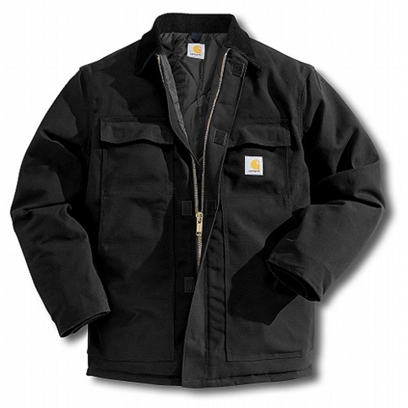 カーハート トラディショナルコートブラックM/Carhartt Coat(Black) アウターウェア