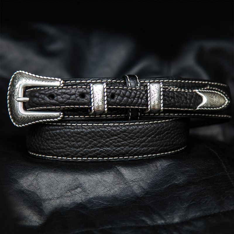bison leather belts