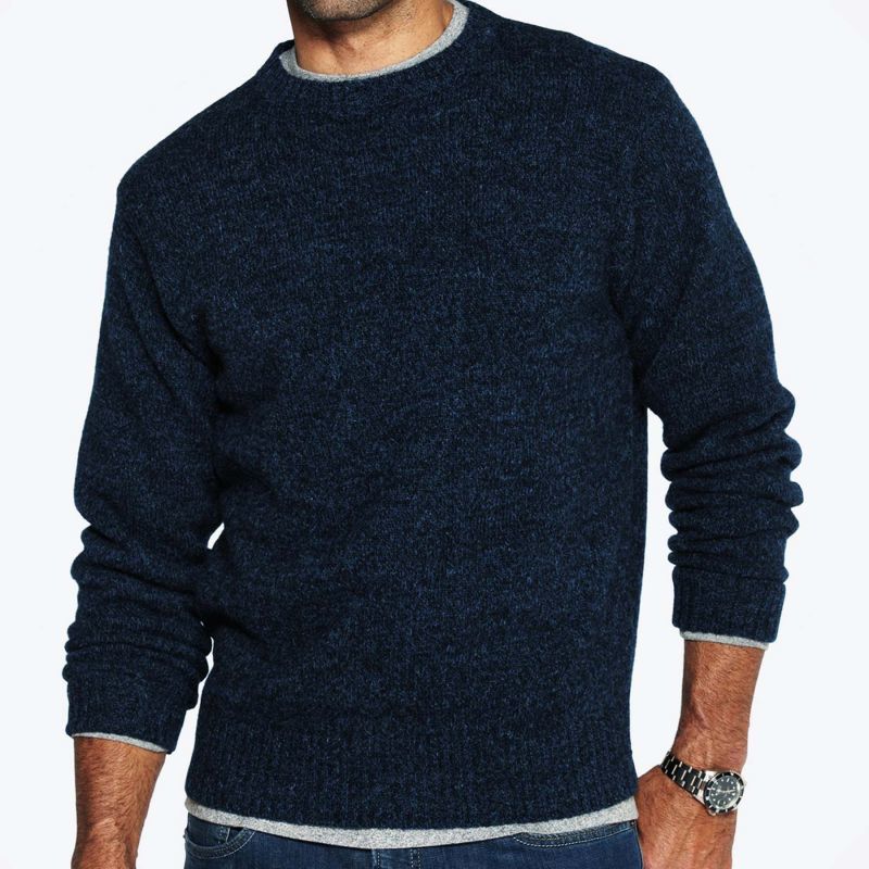 ペンドルトン シェトランド ウール セーター（インディゴヘザー）XS/Pendleton Shetland Wool Sweater Indigo  Heather