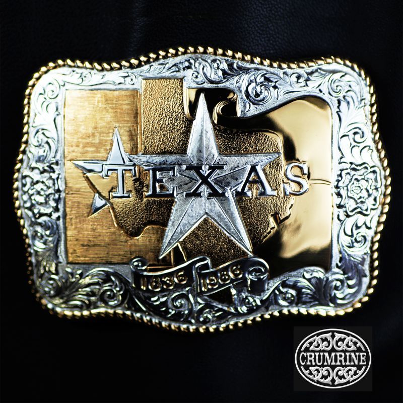 クラムライン ベルト バックル テキサス/Crumrine Belt Buckle Texas レザーベルト・バックル