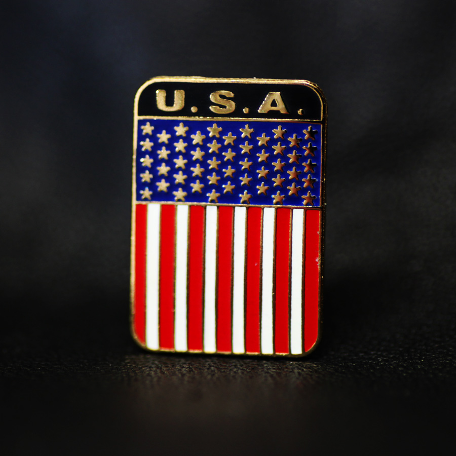 U S A 星条旗 アメリカ国旗 ピンバッジ Pin U S A Flag ピンバッジ ワッペン ステッカー マグネット