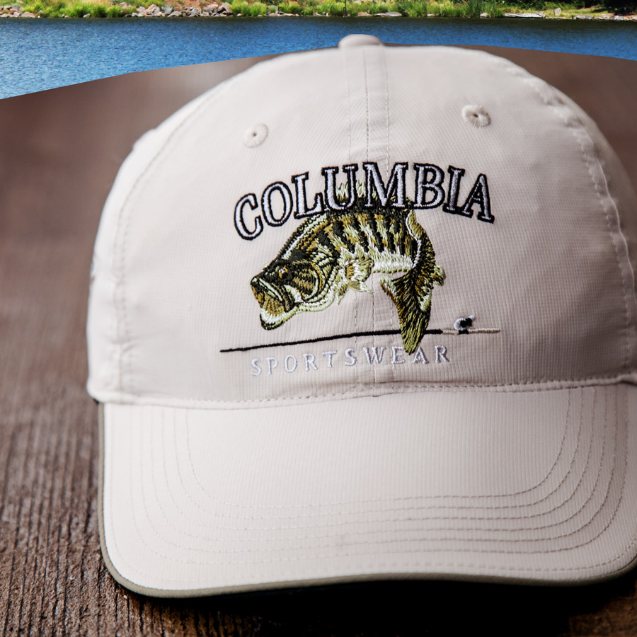 コロンビア サンプロテクト フィッシュ キャップ ストーン Columbia Baseball Cap キャップ