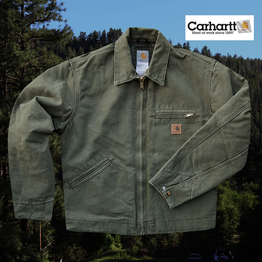 カーハート デトロイト ジャケット J97（グラベル）大きいサイズ XL⁄Carhartt Detroit Jacket(Gravel) アウターウェア