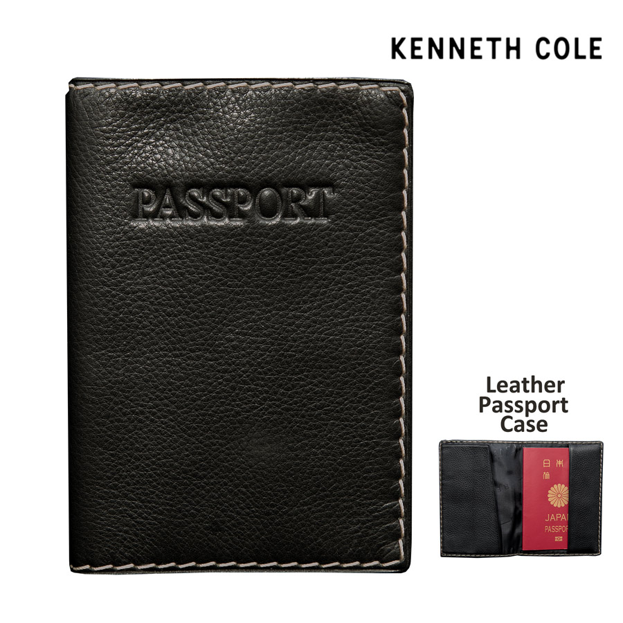 ケネスコール レザー パスポートケース・パスポートカバー/Kenneth Cole Leather Passport Case アクセサリー
