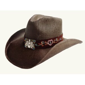 画像: ウエスタン ストロー ハット/Western Straw Hat(Brown)