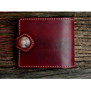 画像: ファニー コインヘッドビルフォード（レッド）/Funny Coin Head Billfold(Red)