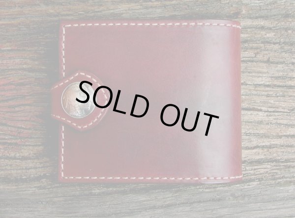 画像1: ファニー コインヘッドビルフォード（レッド）/Funny Coin Head Billfold(Red)