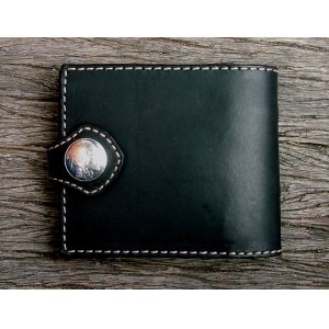 画像: ファニー コインヘッドビルフォード（ブラック）/Funny Coin Head Billfold(Black)